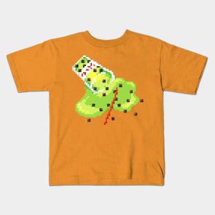 Green Boba Spill Kids T-Shirt